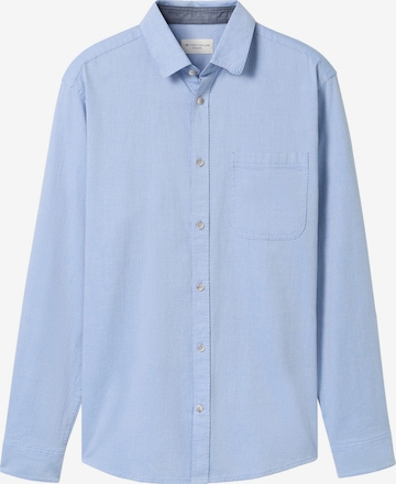 Chemise TOM TAILOR en bleu : devant