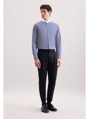 Coupe regular Chemise business SEIDENSTICKER en bleu