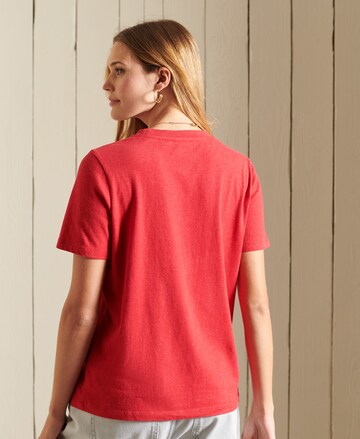 T-shirt Superdry en rouge