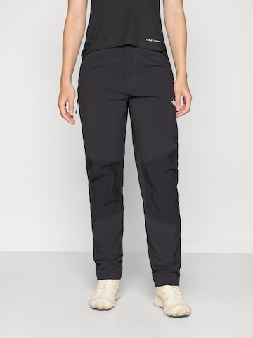 juoda THE NORTH FACE Standartinis Laisvalaikio kelnės: priekis