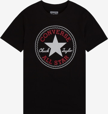 CONVERSE Футболка 'Chuck' в Черный: спереди