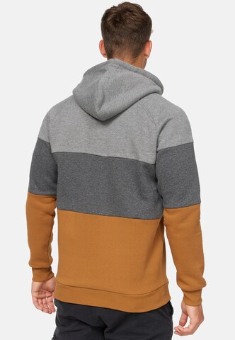 INDICODE JEANS Sweatshirt 'Donta' in Orange