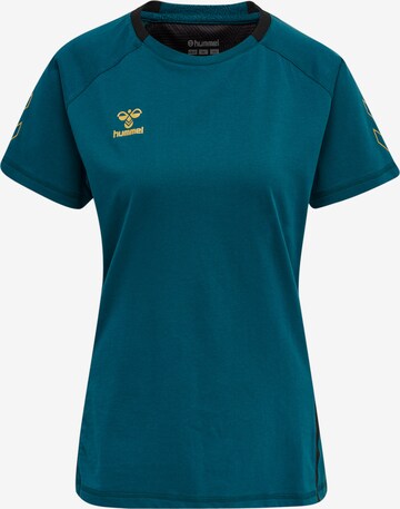 Hummel Functioneel shirt 'Cima' in Blauw: voorkant