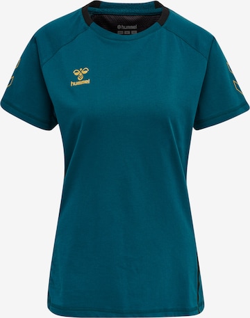 Hummel Performance Shirt 'Cima' in Blue: front