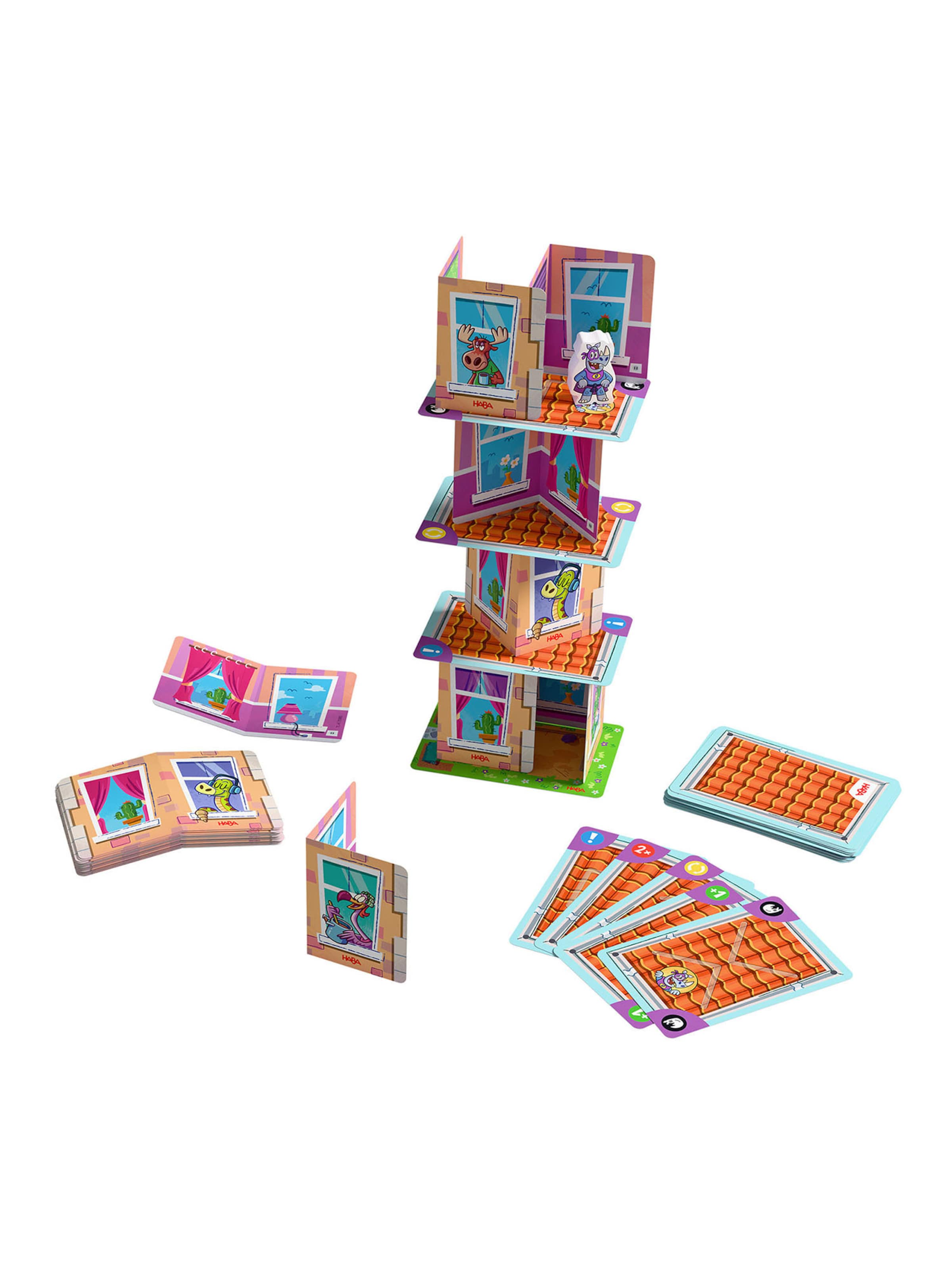 HABA Spel ' Rhino Hero & Nice Ice ' in Gemengde kleuren