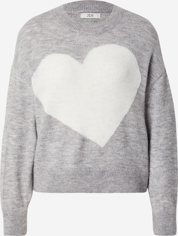 JDY Свитер в Серый: спереди