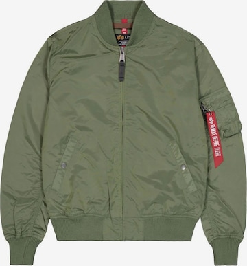ALPHA INDUSTRIES - Chaqueta de entretiempo en verde: frente