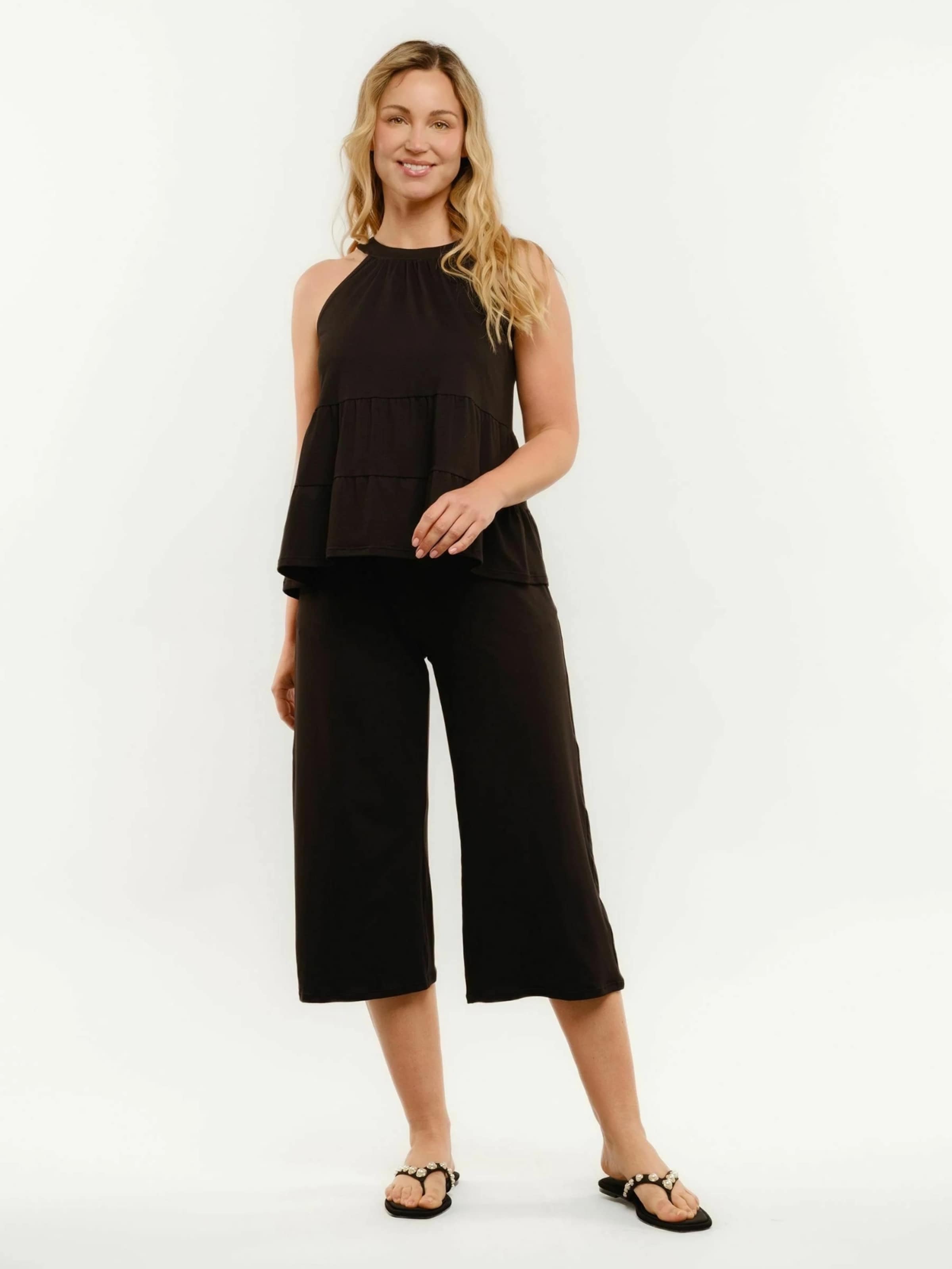 Haut ' ALMA ' Liberte Essentiel en noir