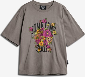 SOMETIME SOON Shirt in Grau: predná strana