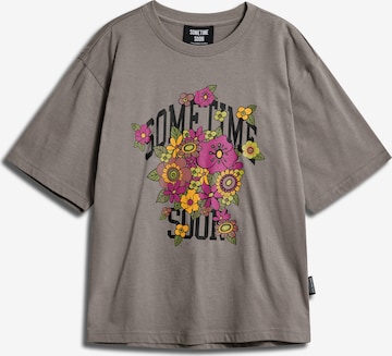 SOMETIME SOON Shirt in Grau: predná strana