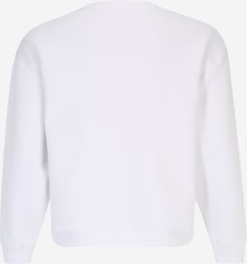 Sweat-shirt Tommy Hilfiger Curve en blanc