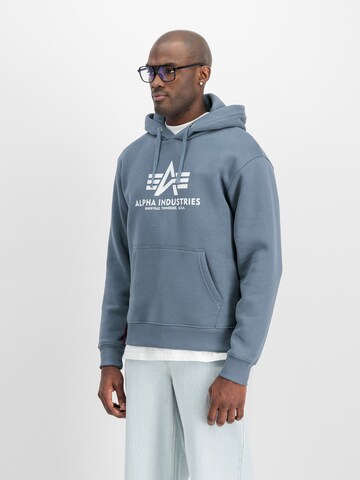 ALPHA INDUSTRIES Sweatshirt i grå