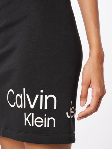 Calvin Klein Jeans Sukňa - Čierna