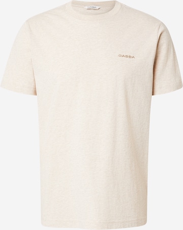 GABBA Футболка 'Dune' в Бежевый: спереди