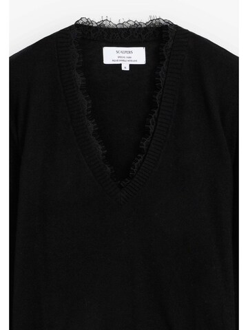 Scalpers Sweter w kolorze czarny