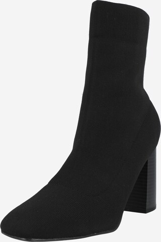 Bottines 'ELLIE' Bianco en noir : devant