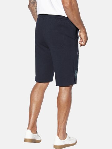 Jan Vanderstorm Loose fit Trousers 'Permarsen' in Blue