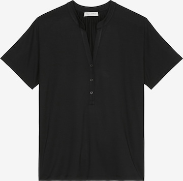 T-shirt Marc O'Polo en noir : devant