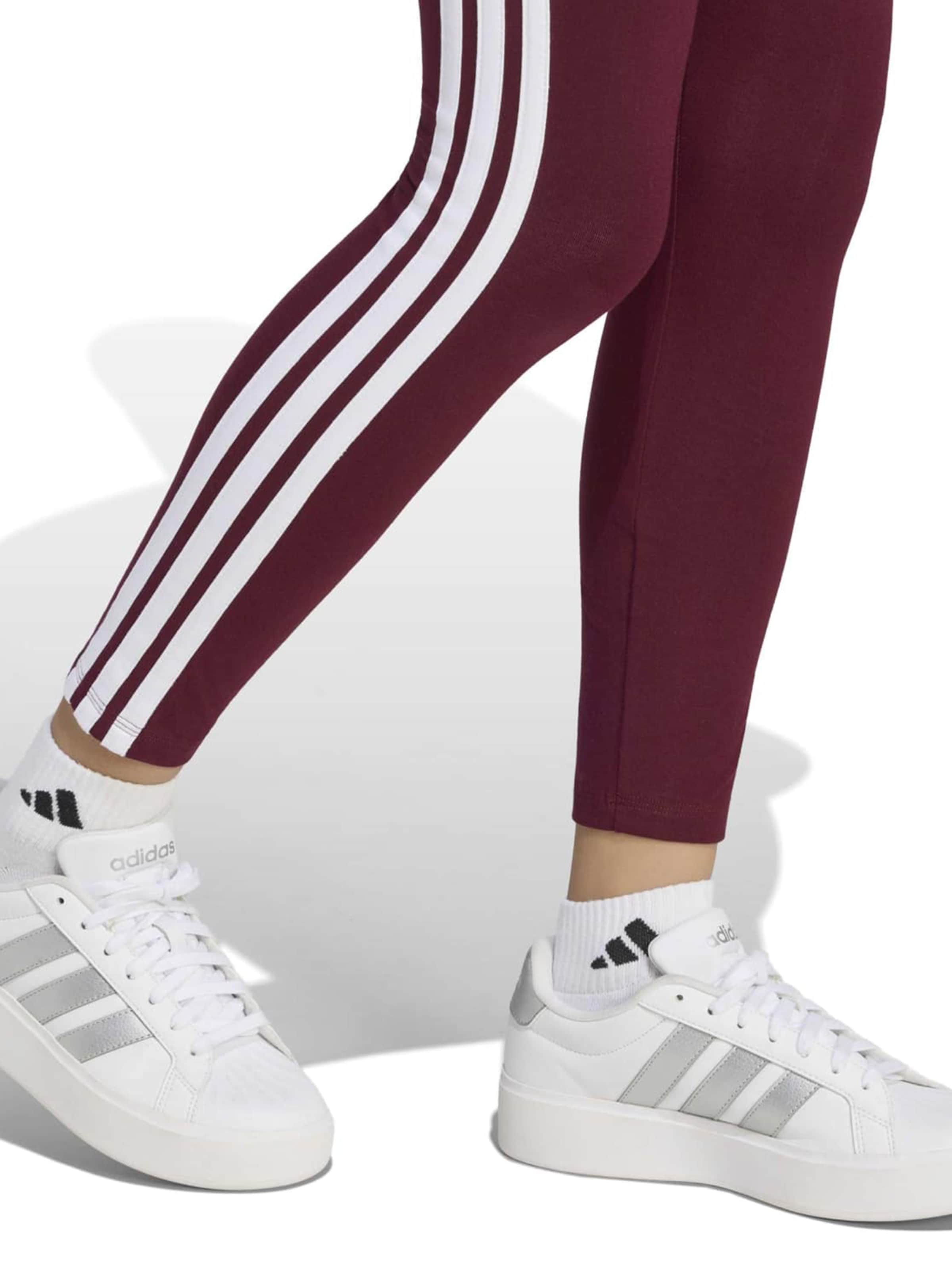 Skinny Pantalon de sport 'Essentials' ADIDAS SPORTSWEAR en rouge