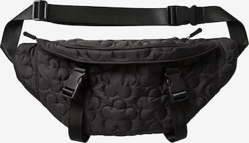 PIECES - Bolsa de cintura 'Bianca' em preto: frente