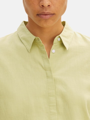 TOM TAILOR Blouse in Green