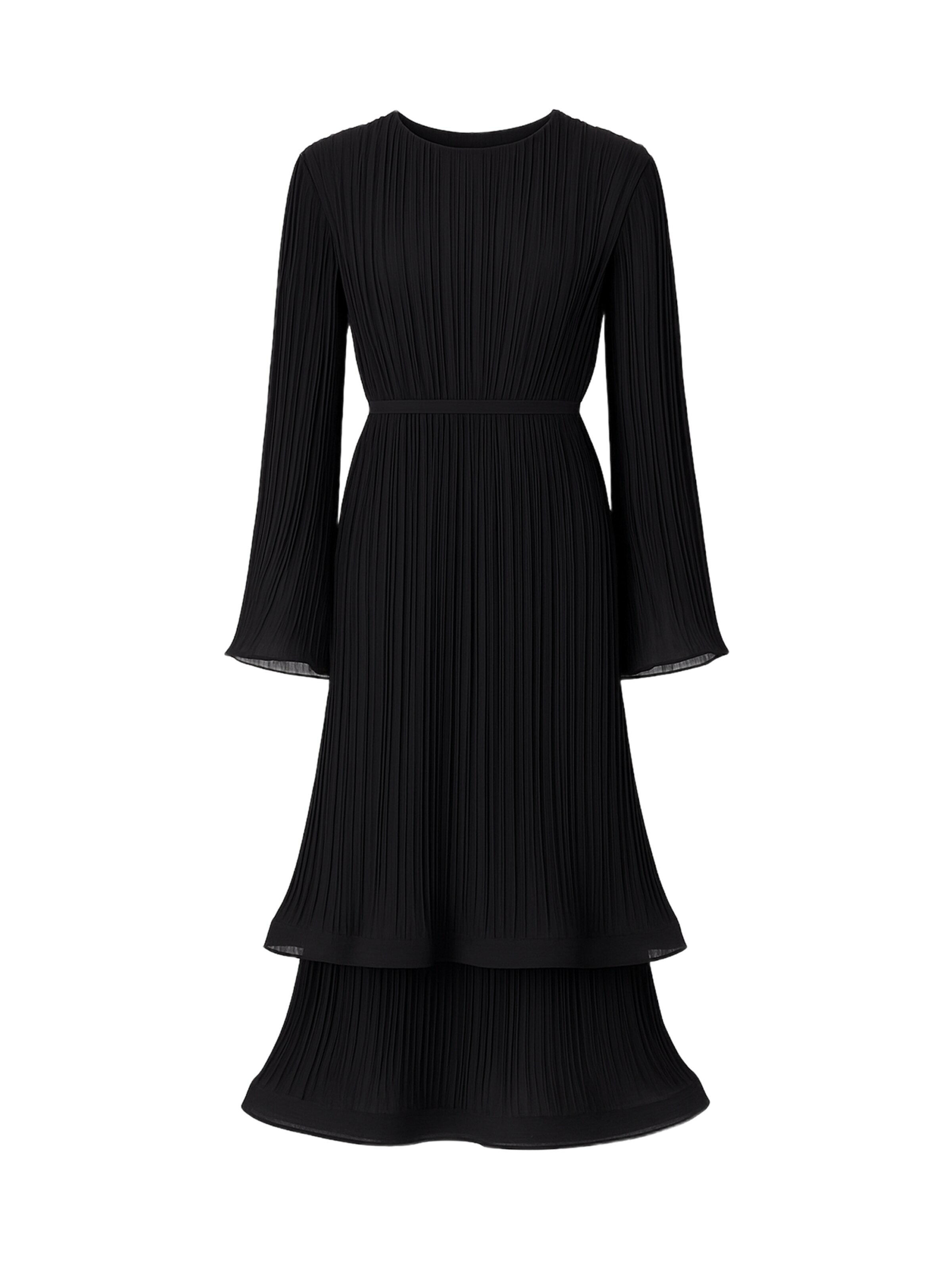 Touche Prive Dress in Black: front
