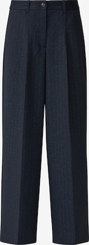 s.Oliver Wide leg Bandplooibroek in Blauw: voorkant