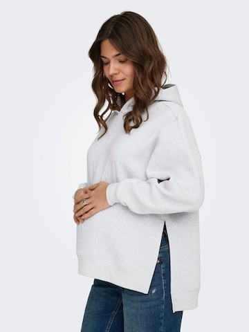 Only Maternity Sweatshirt 'OLMCosita' in Grey