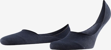 FALKE Ankle Socks 'Step Medium Cut' in Blue: front