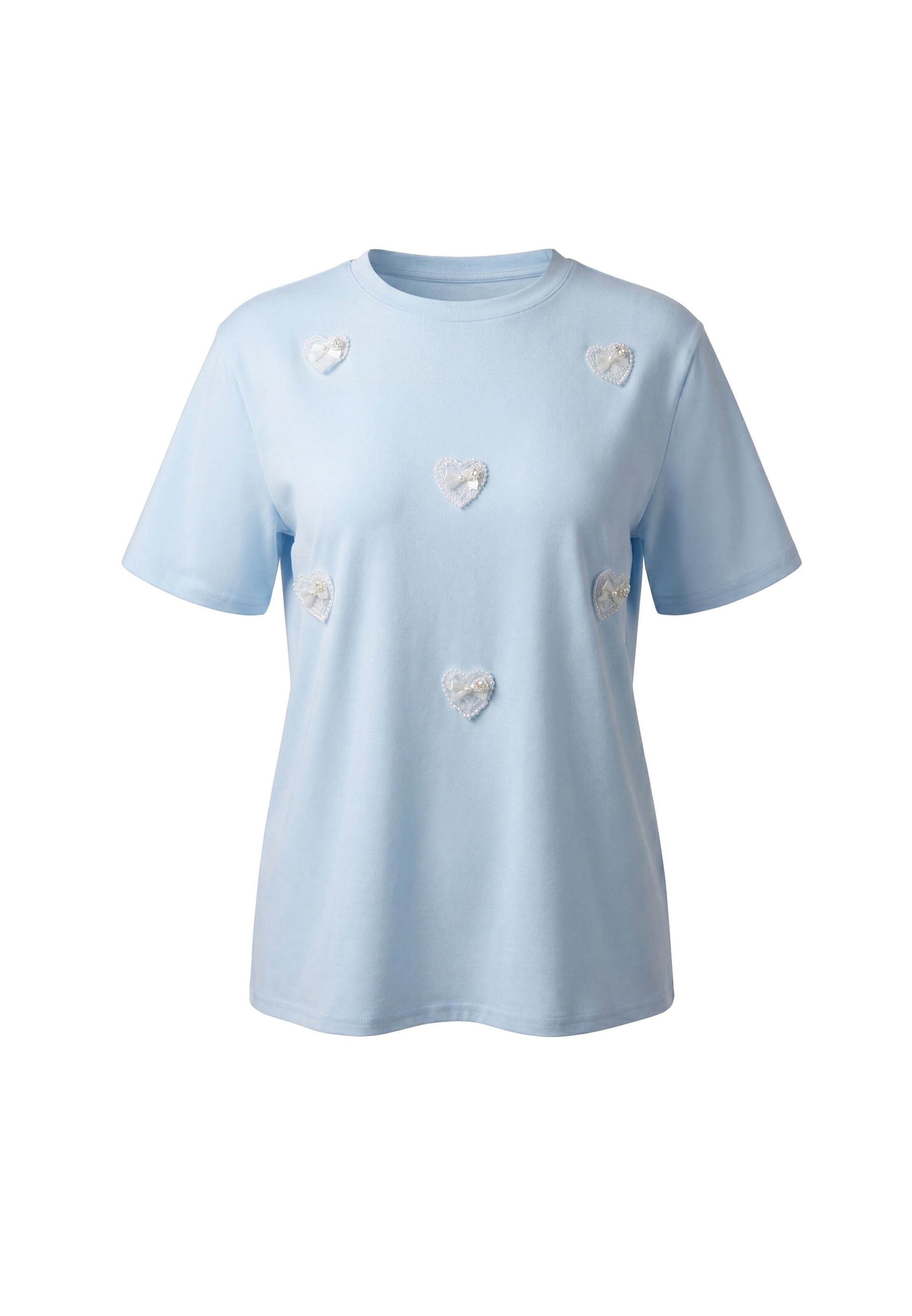 MYMO Shirt 'Pop' in Blauw: voorkant