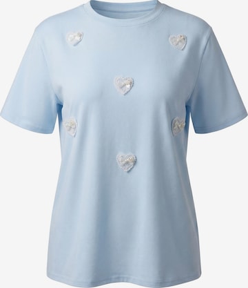 MYMO Shirt 'Pop' in Blauw: voorkant