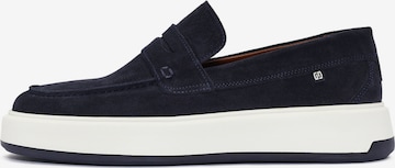 Derimod Slipper in Blau: Vorderseite