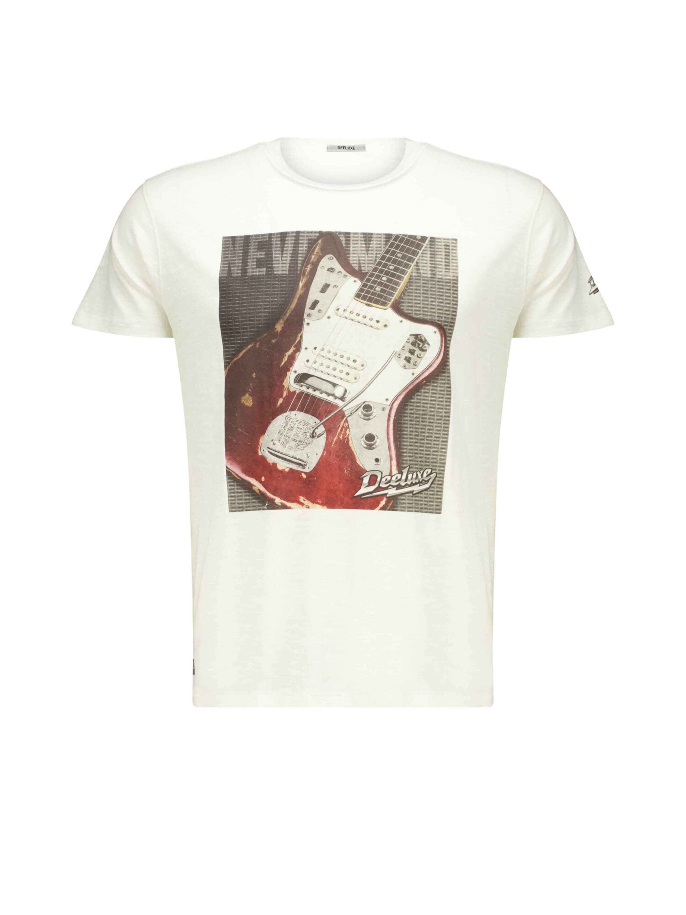 T-Shirt 'STARDUST' Deeluxe en blanc : devant