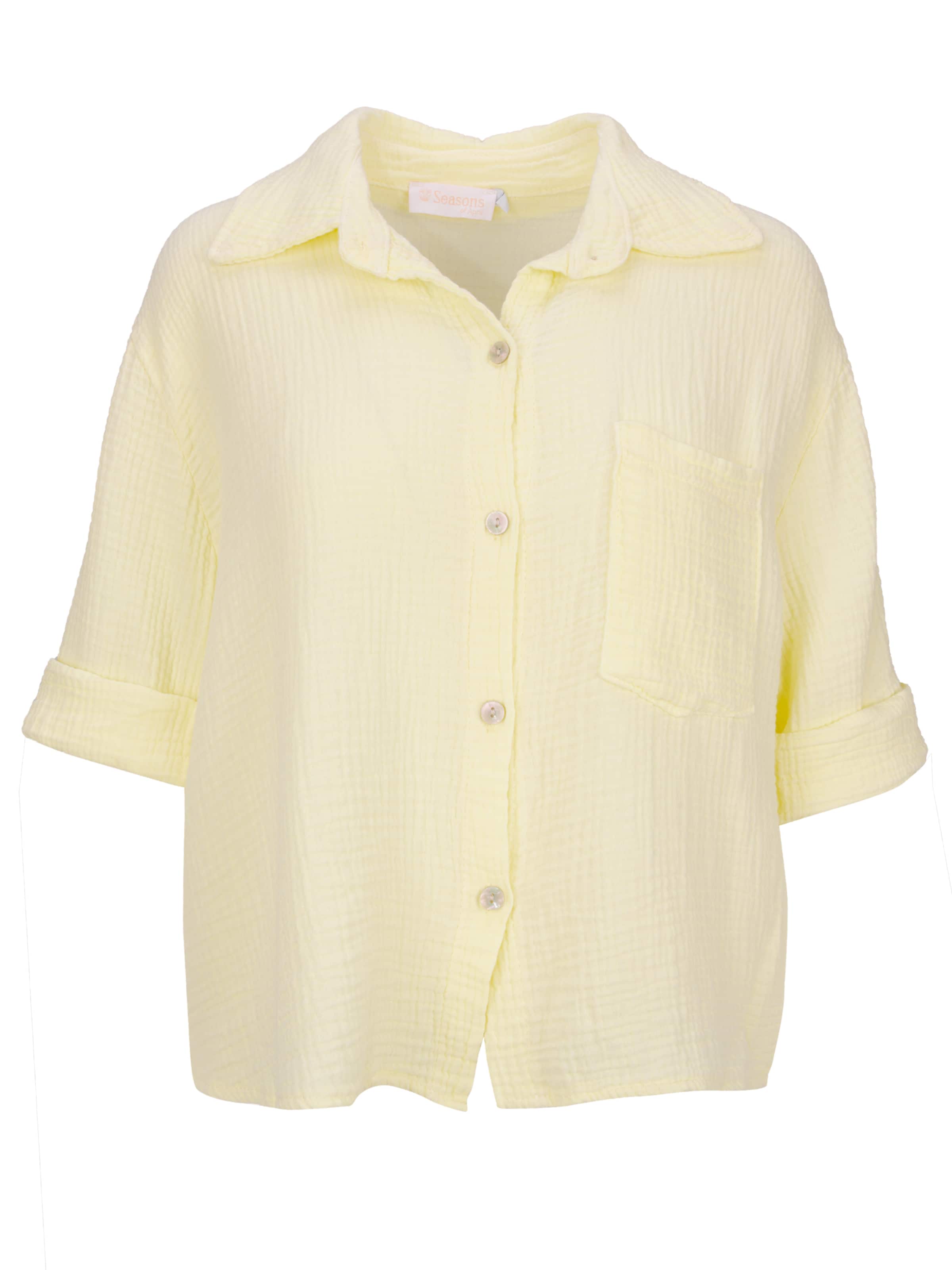 Seasons of April Blouse 'Celina' in Yellow: front