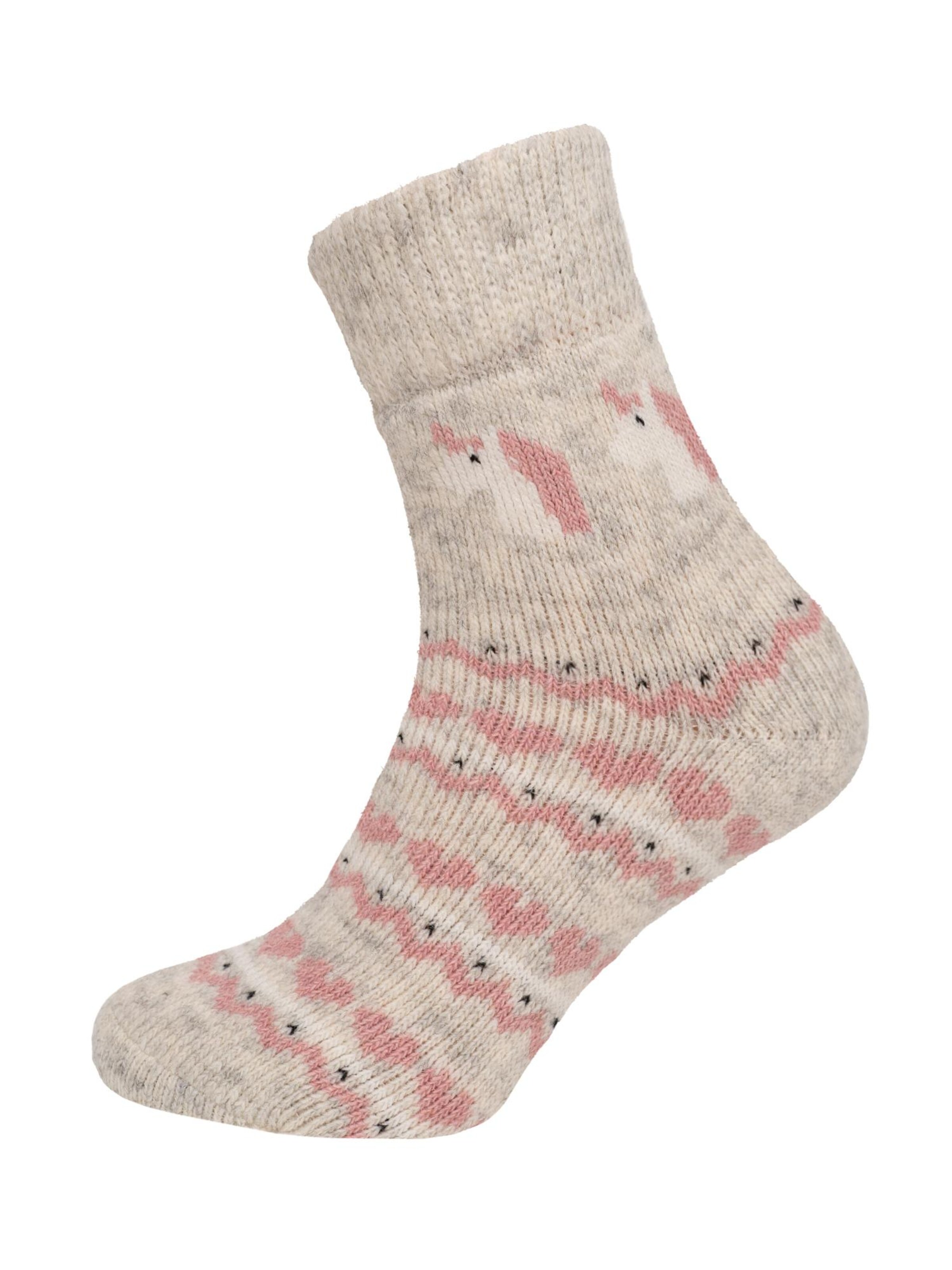 HomeOfSocks Socks 'HOS8016' in Beige: front