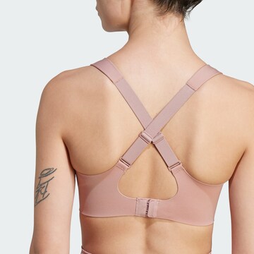 Bustino Reggiseno sportivo 'Impact Luxe' di ADIDAS PERFORMANCE in rosa