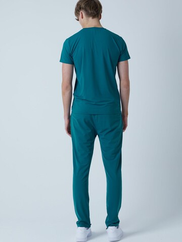 Coupe slim Pantalon de sport 'Slim Training Pants' SPORTKIND en vert
