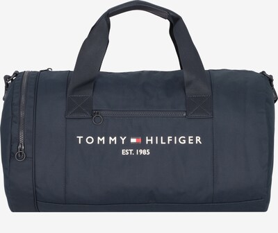 TOMMY HILFIGER Sac week-end en bleu nuit / rouge / blanc, Vue avec produit