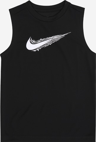 NIKE Αθλητικό τοπ 'MULTI' σε μαύρο: μπροστά