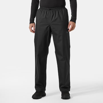 HELLY HANSEN Regular Outdoor Pants in Black: front