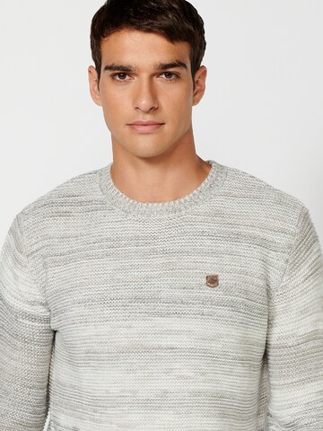 KOROSHI Pullover in Grau