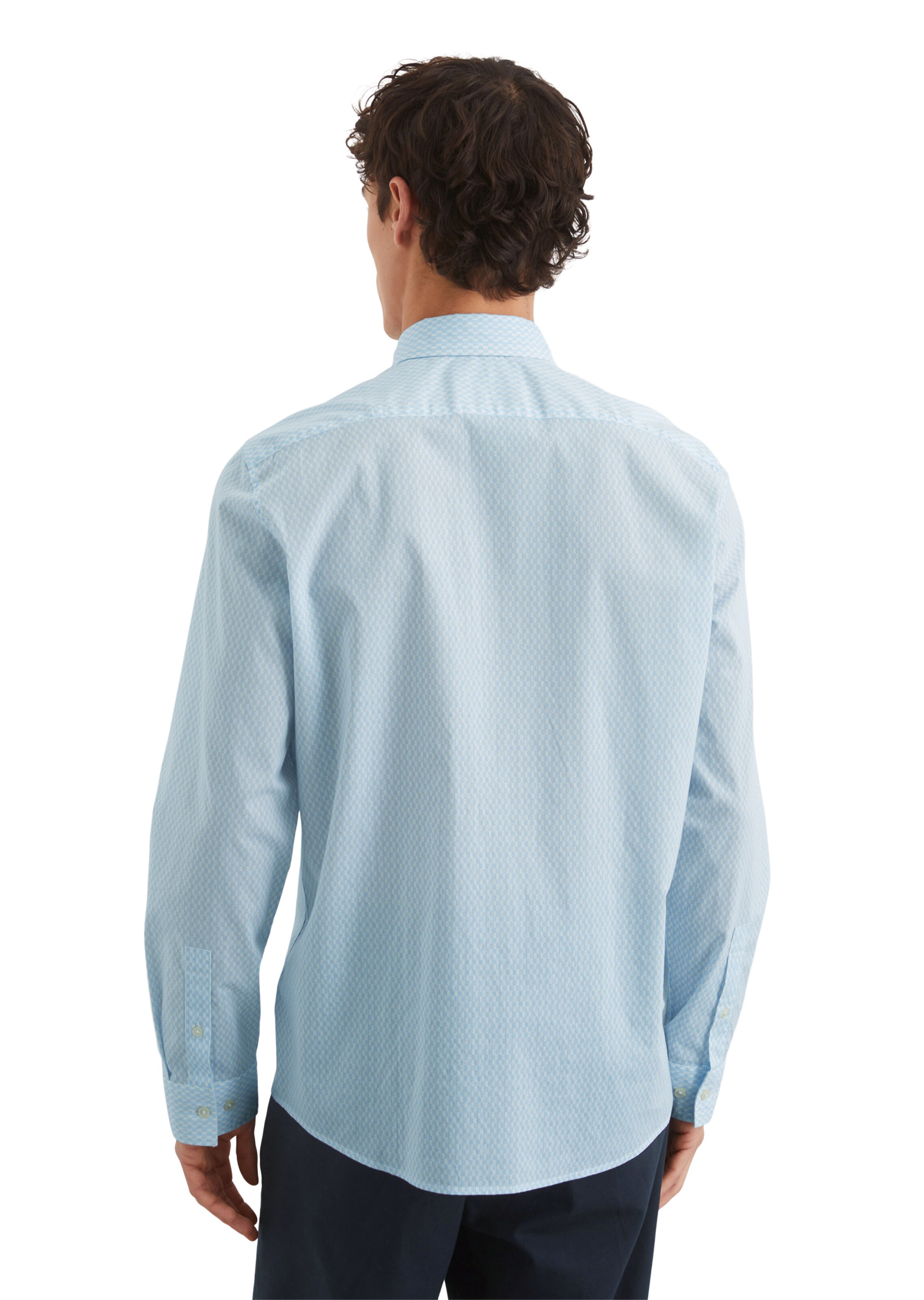 Marc O'Polo Regular Fit Hemd in Blau