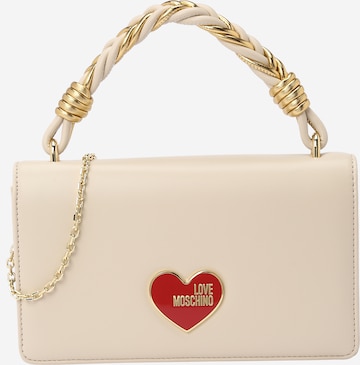 Love Moschino Handväska i beige: framsida