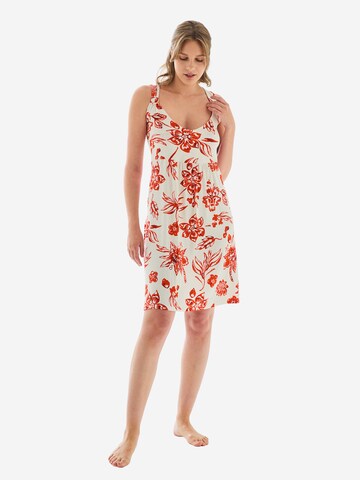 Robe d’été Goldenbay en rouge : devant