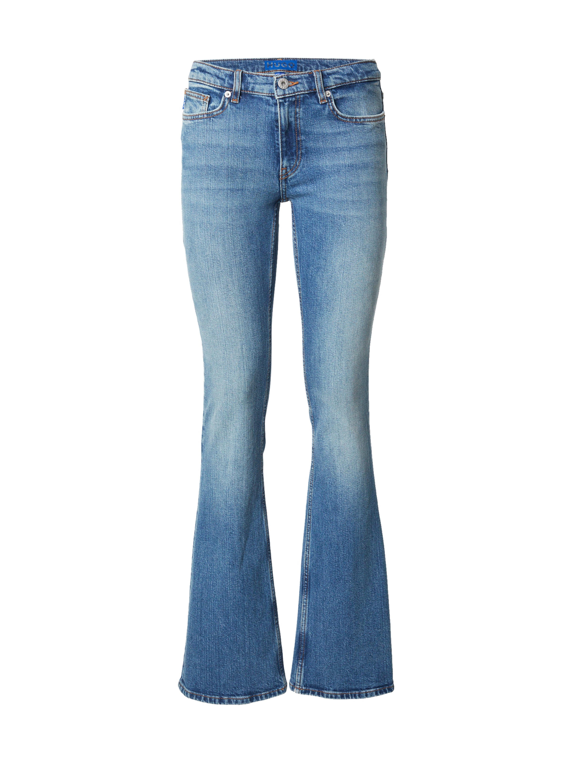 zils HUGO Plati gali Džinsi 'Getti_B': no priekšpuses