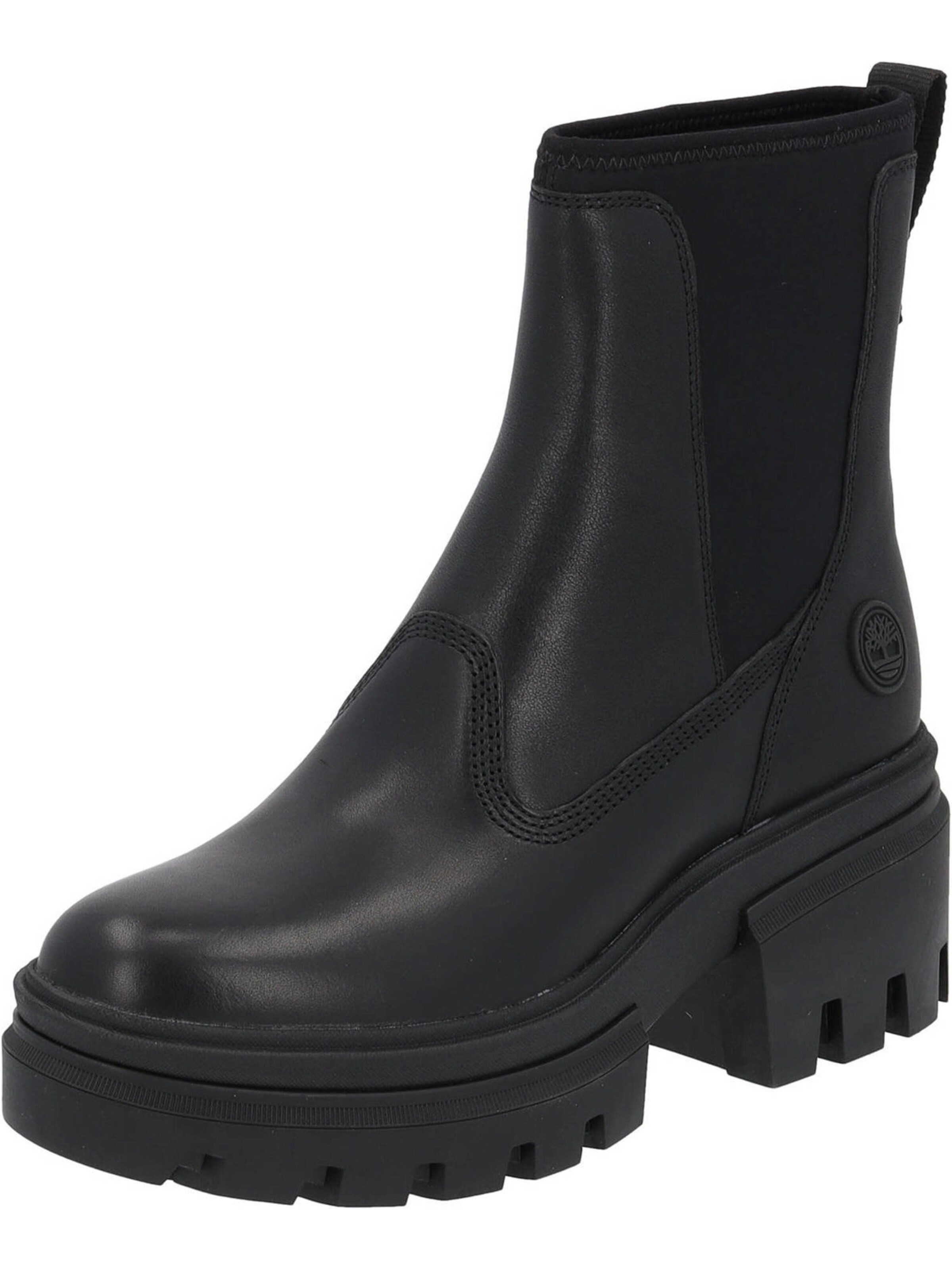 TIMBERLAND Chelsea-saapad 'Everleigh', värv must: eest vaates