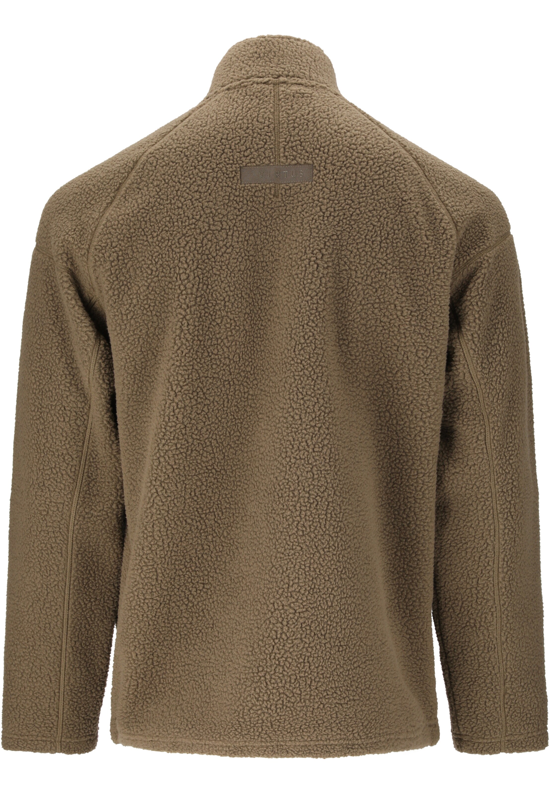 Virtus Athletic fleece jacket 'Danvi' in Brown