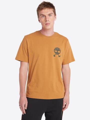 TIMBERLAND T-Shirt '6A92' in Orange