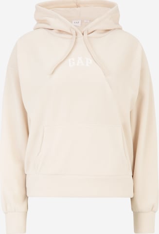 Sweat-shirt 'ARCTIC' Gap Tall en beige : devant