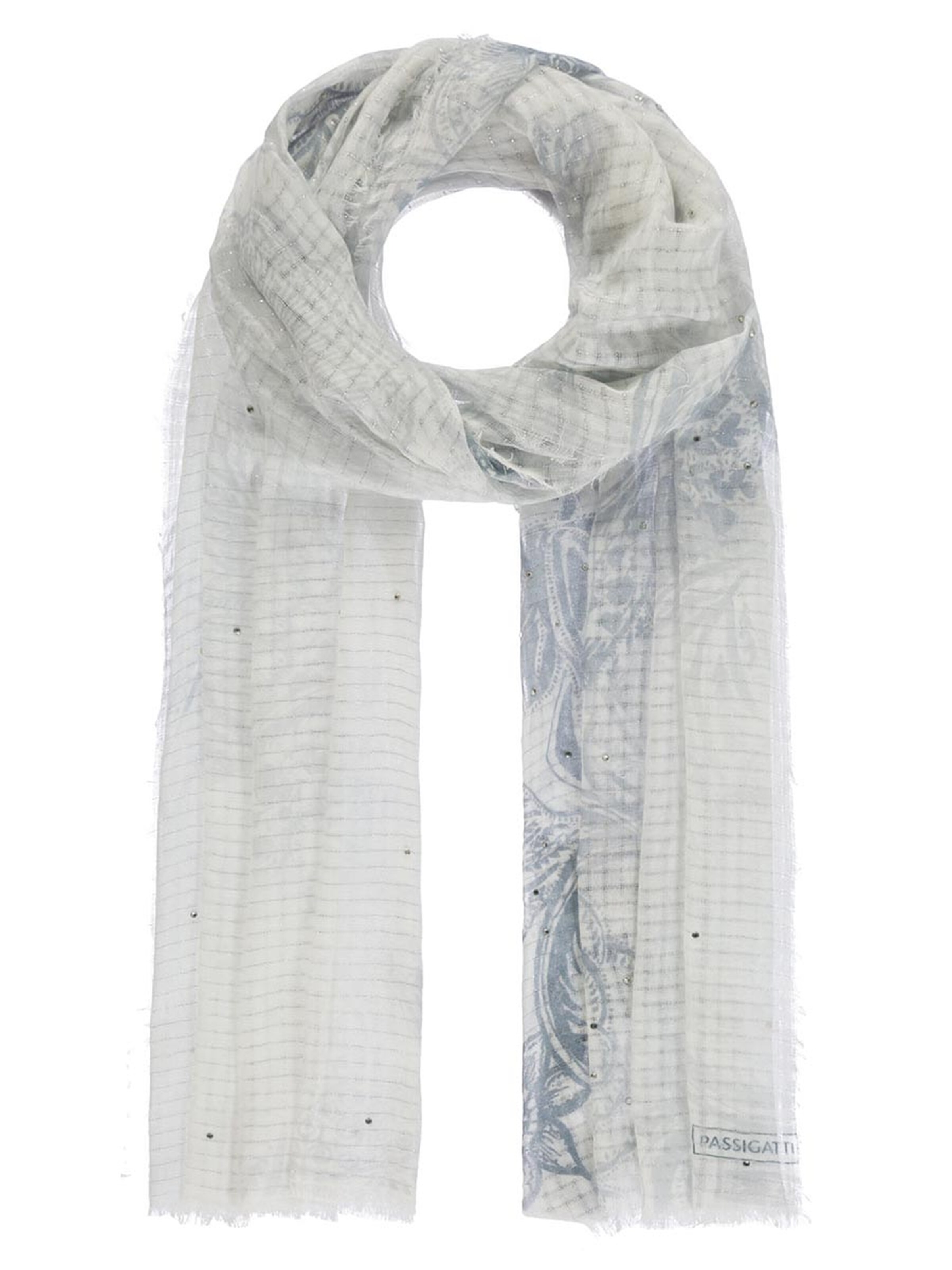 Passigatti Tuch‌ in Grau: Vorderseite